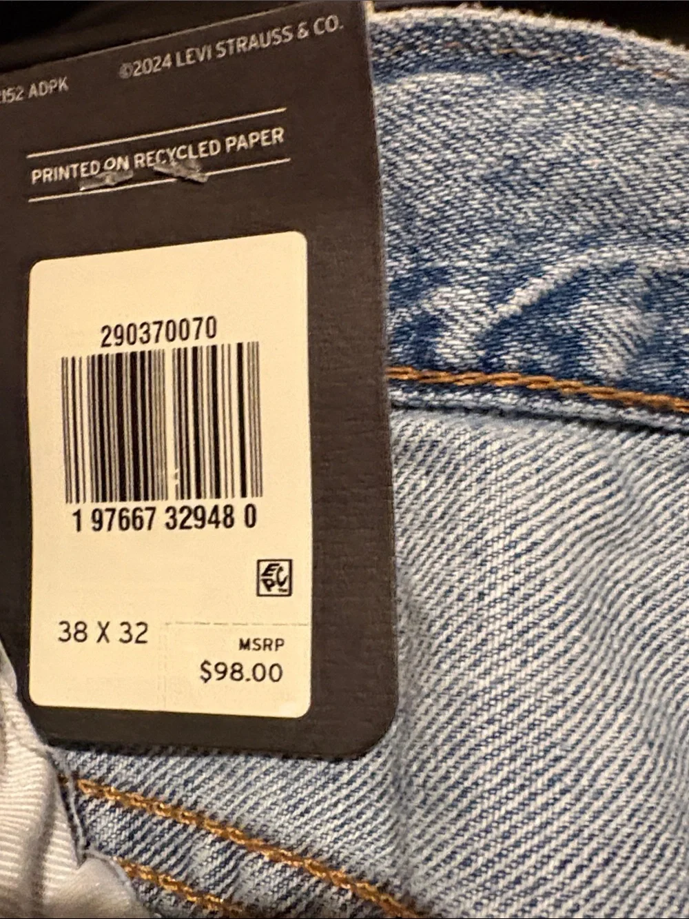 Levi's Light Blue Straight Men's Jeans